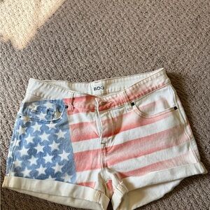 Urban outfitters BDG American flag shorts